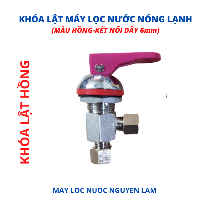 Van Khóa Vòi Nước Nóng Lạnh - (Dùng Trong Máy Lọc Nước RO Nóng Lạnh Nguội)