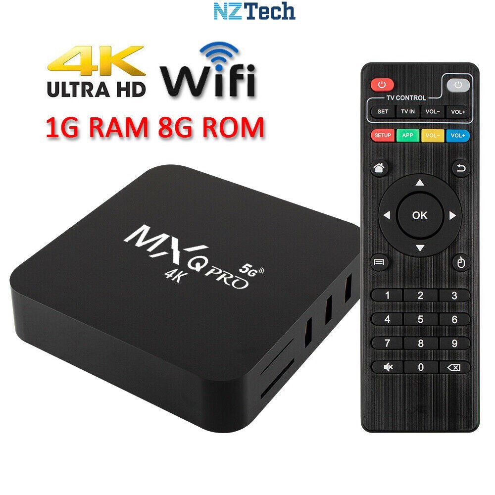 Đầu tv box mxq pro 5g 4k 16gb / 256gb wifi android 11.1 hd thông minh