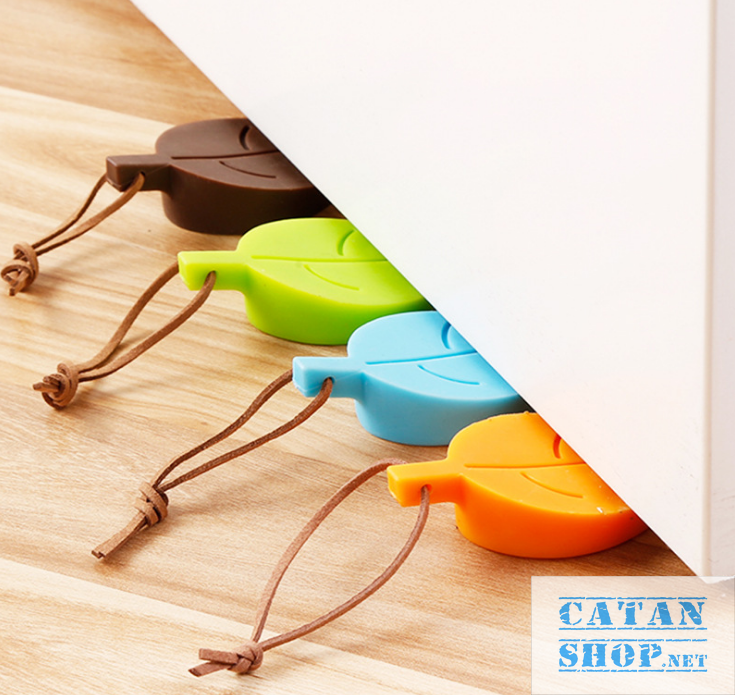 The stopper Silicon anti-collision door leaf shape, avoid the jam, safety (color random delivery) gd344-cvcla