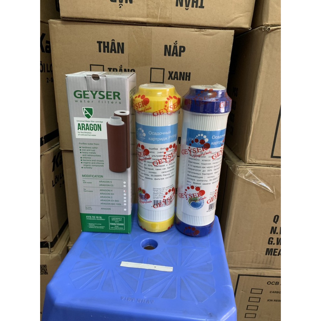 Lõi Lọc 123 Geyser NaNo