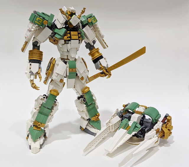 LÁP RÁP LLOYD TITAN MECH LEGO NINJAGO 4020