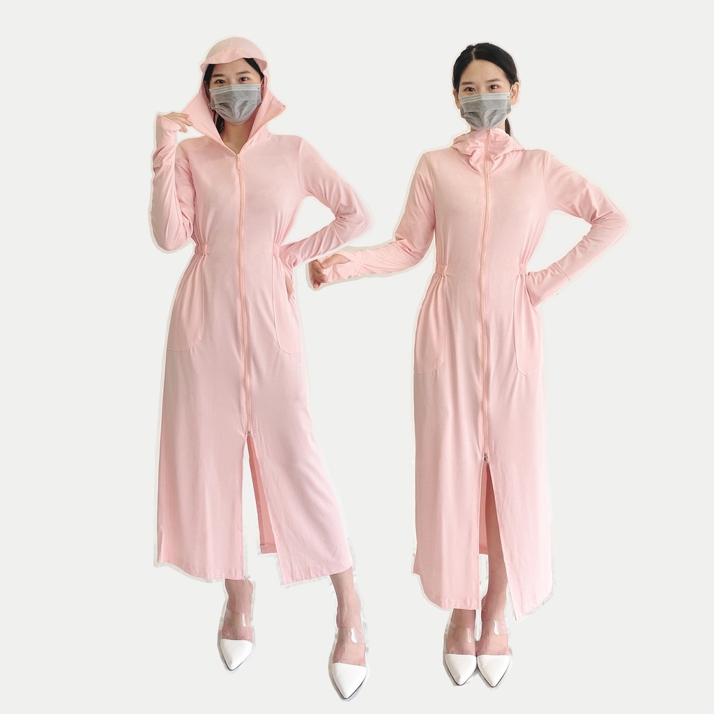 Áo chống nắng liền thân vải thông hơi - chống nắng hoàn hảo cho bạn
