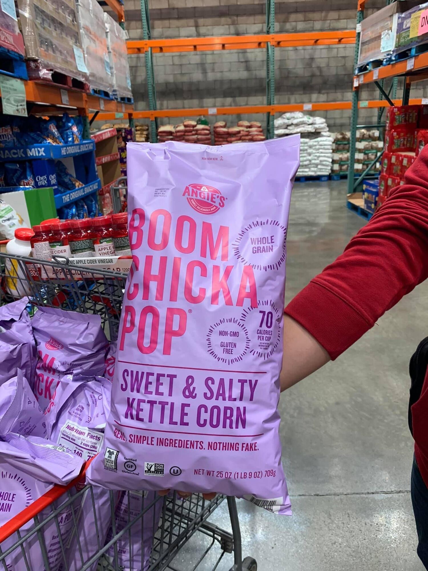 Bắp rang bơ date 2024 angie’s boom chicka pop 709gr - eds hàng mỹ