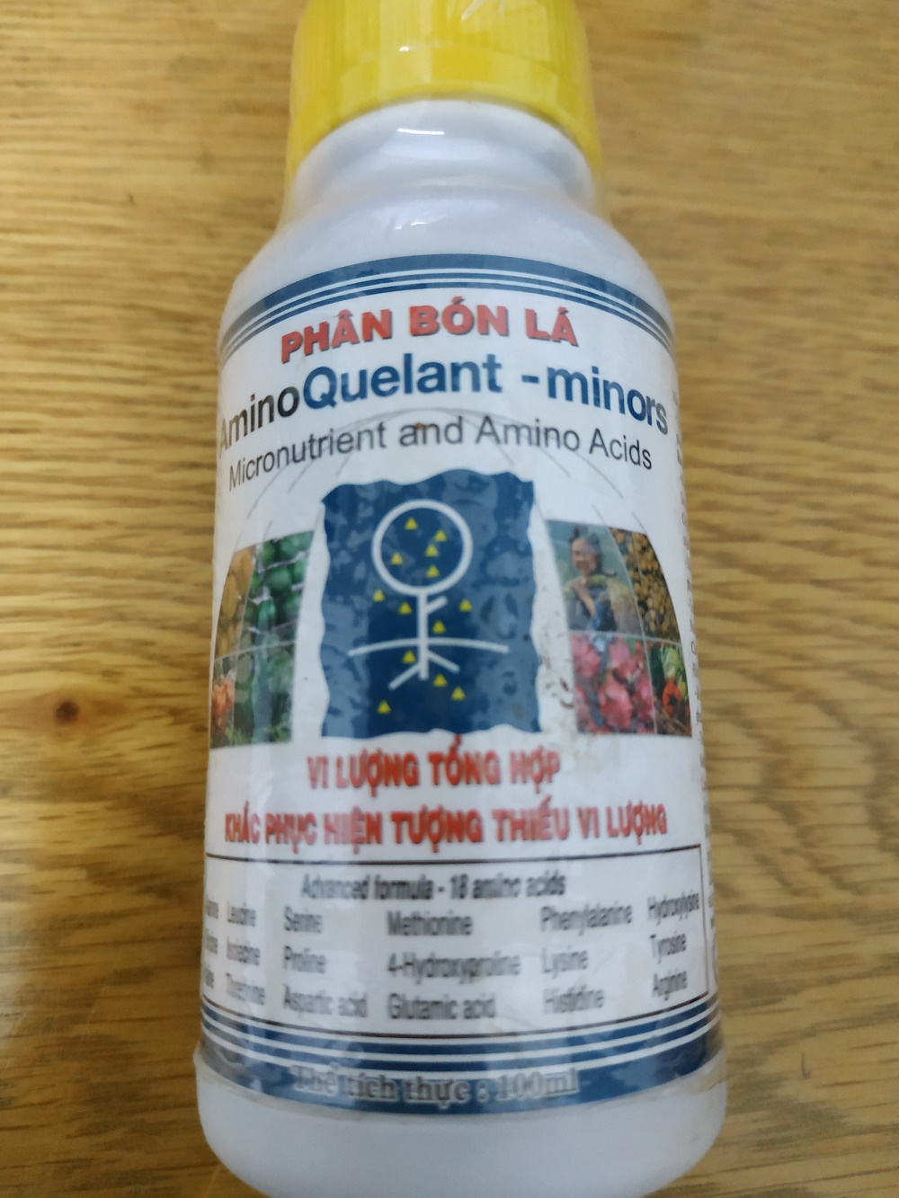 [HCM]Phân bón lá Amino Quelant - minors - chai 100 ml
