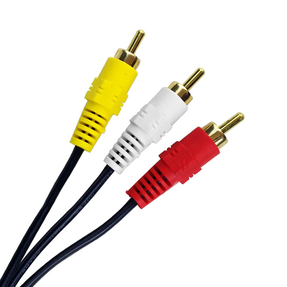 Dây cáp tín hiệu AV 3-3 1m (Đen) 1000000160