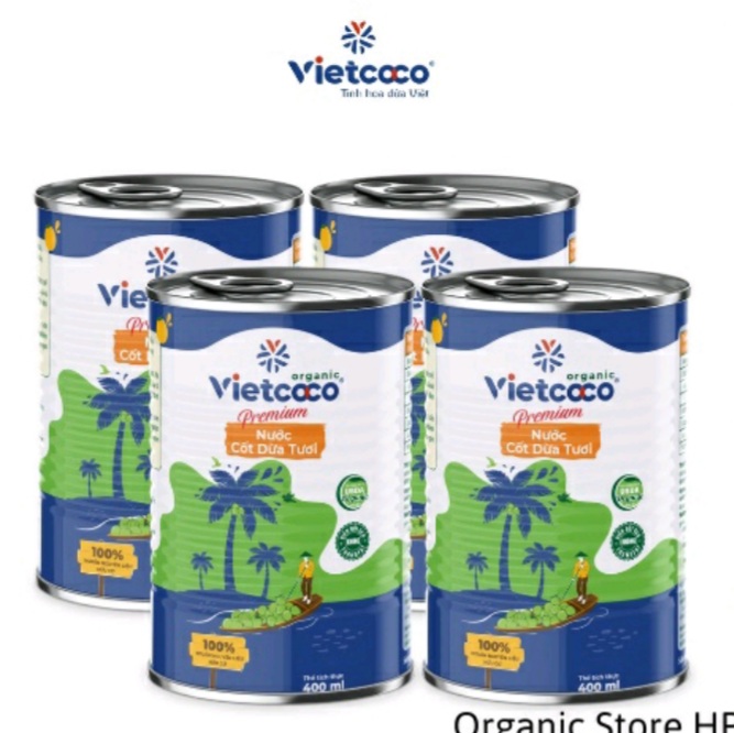 Nước cốt dừa VietCoco lon 400ml
