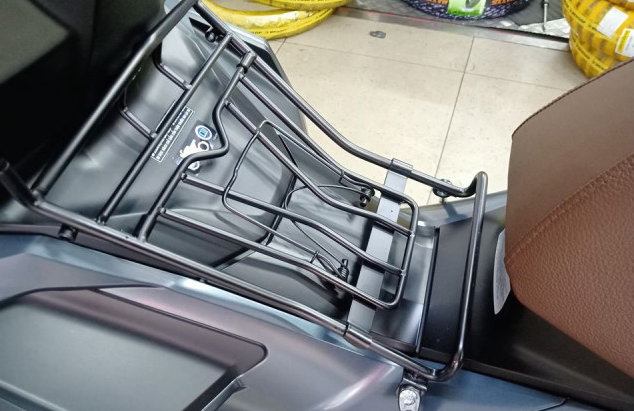 Baga inox 10ly sơn đen tĩnh điện cho AB 2014 đến 2019 và 2020 (tặng ốc) Quốc Bảo