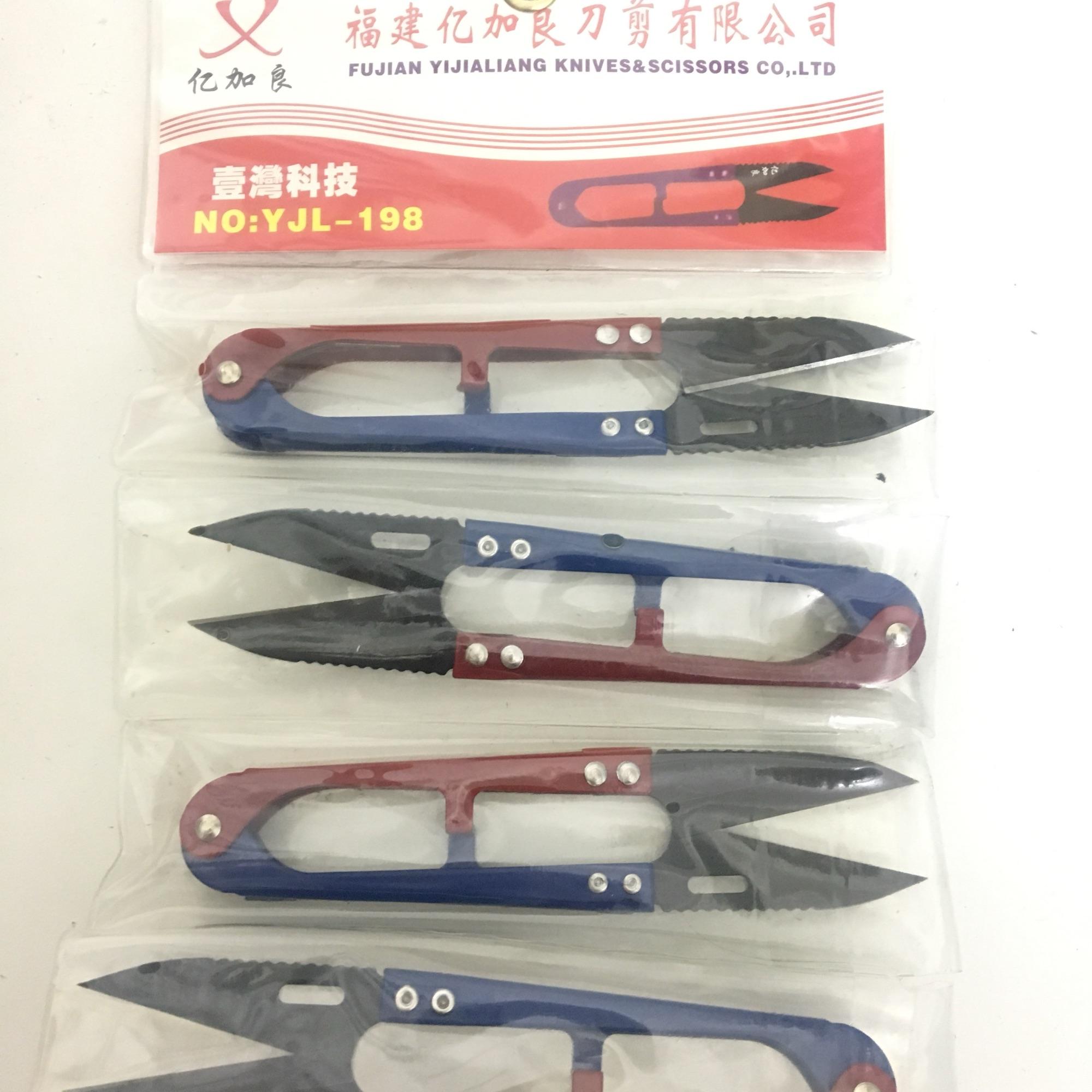 Dây kéo bấm chỉ răng cưa YJL-198 (1 dây/12 chiếc)