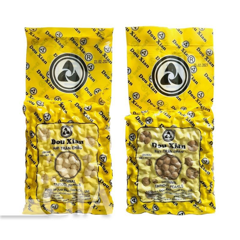 Trân châu hoàng kim/caramel đường đen 500g