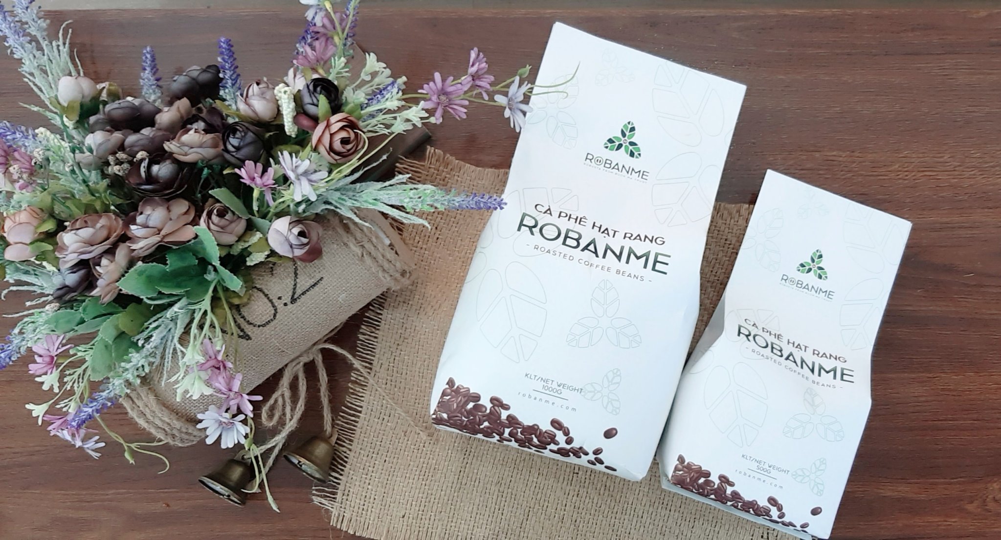 Cà phê hạt rang Robanme