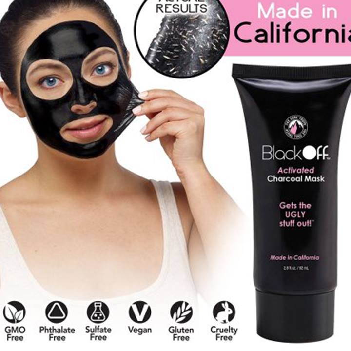 Kem lột mụn california charcoal lột sạch mụn giúp trẻ hóa làn da se khít lỗ chân lông ngăn ngừa mụn trở lại