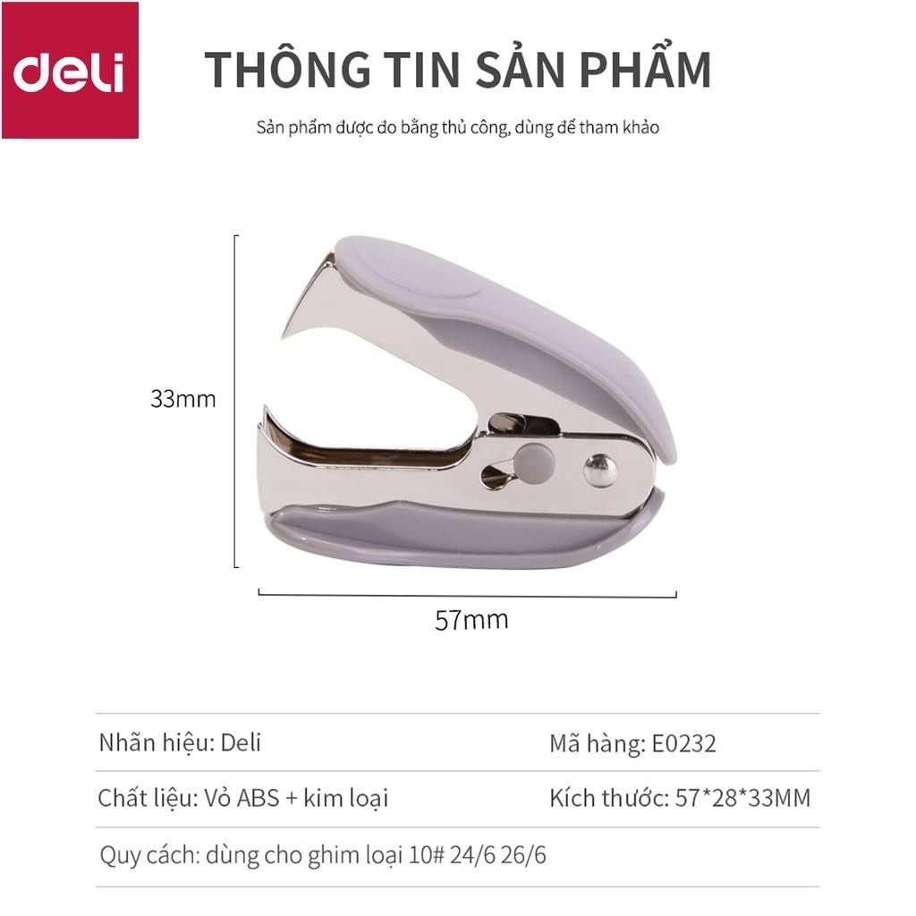 (1 Cái) Nhổ ghim số 10 Deli E0232