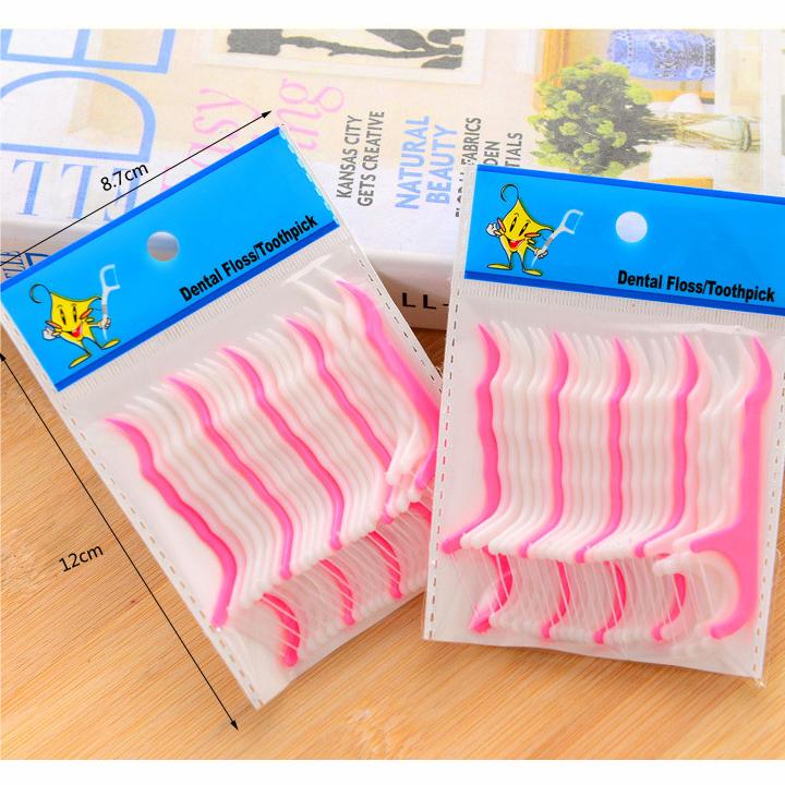 Tăm Chỉ Nha Khoa ( Bộ 25 cây )