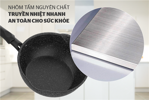 [HCM]CHẢO SÂU LÒNG ĐÁY TỪ  SUNHOUSE 20/26/28/30cm