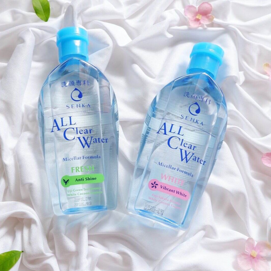 Nước tẩy trang Micellar Senka ALL Clear Nhật Bản