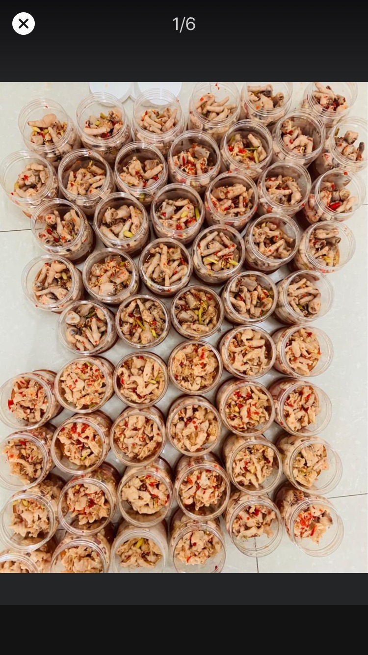 Chân Gà Sốt Thái