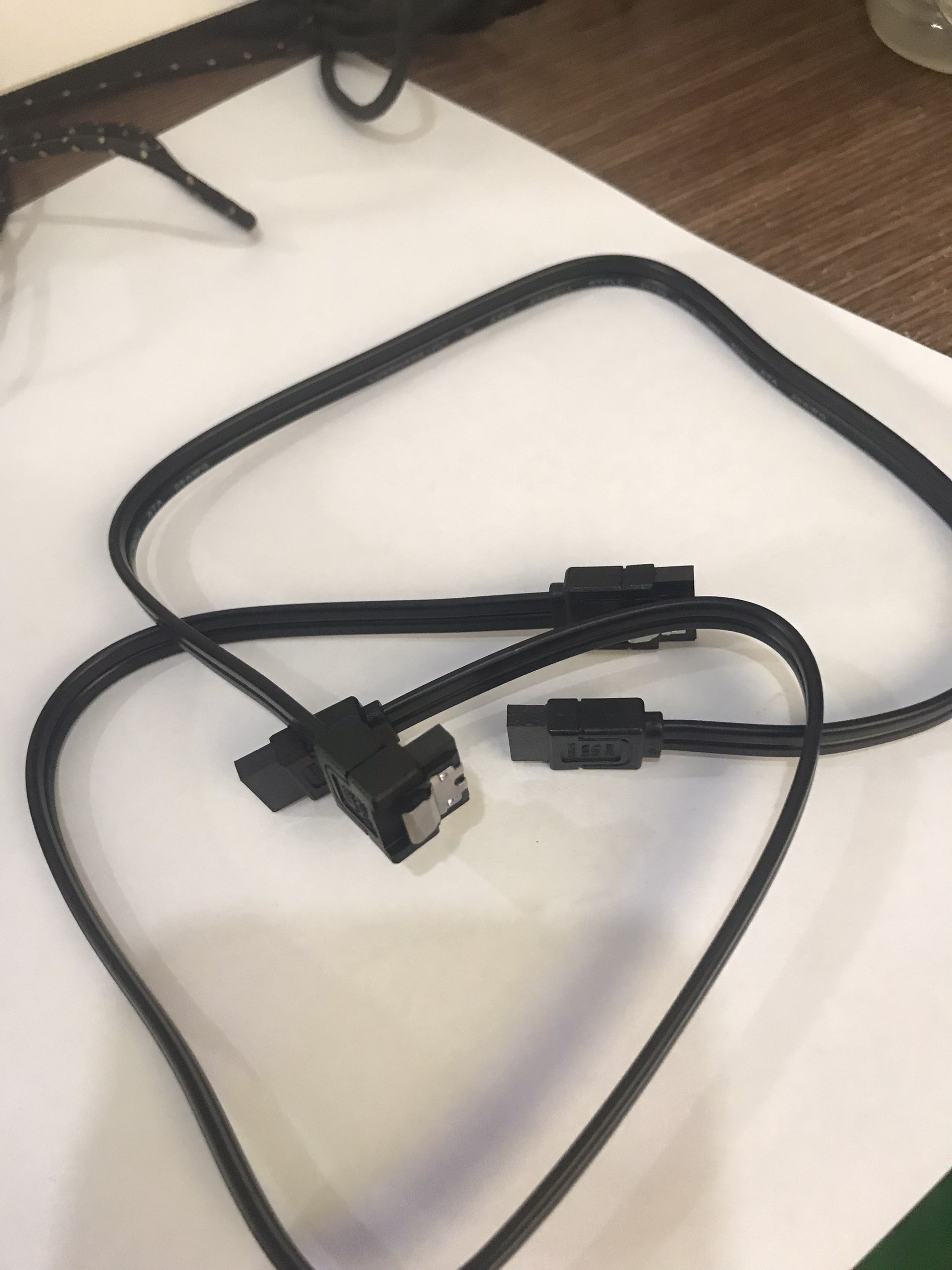 Cáp SATA III 6GB/s Gigabyte/Asus black (30cm)