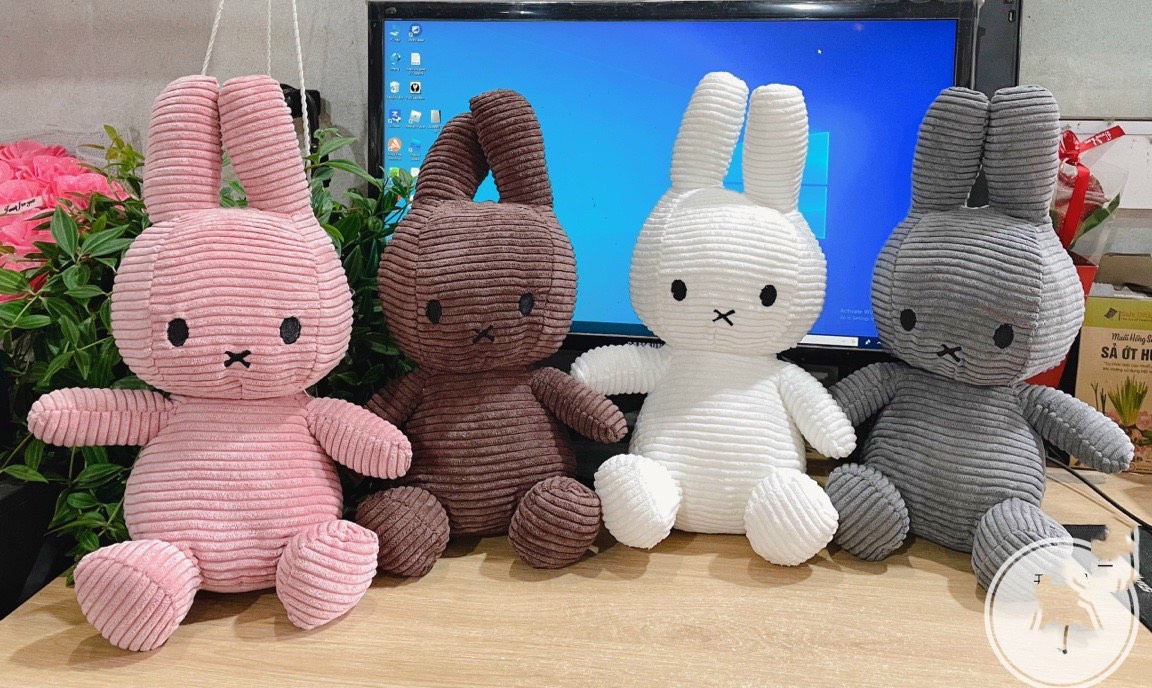 Thỏ bông miffy cao cấp cho bé yêu size lớn 33cm