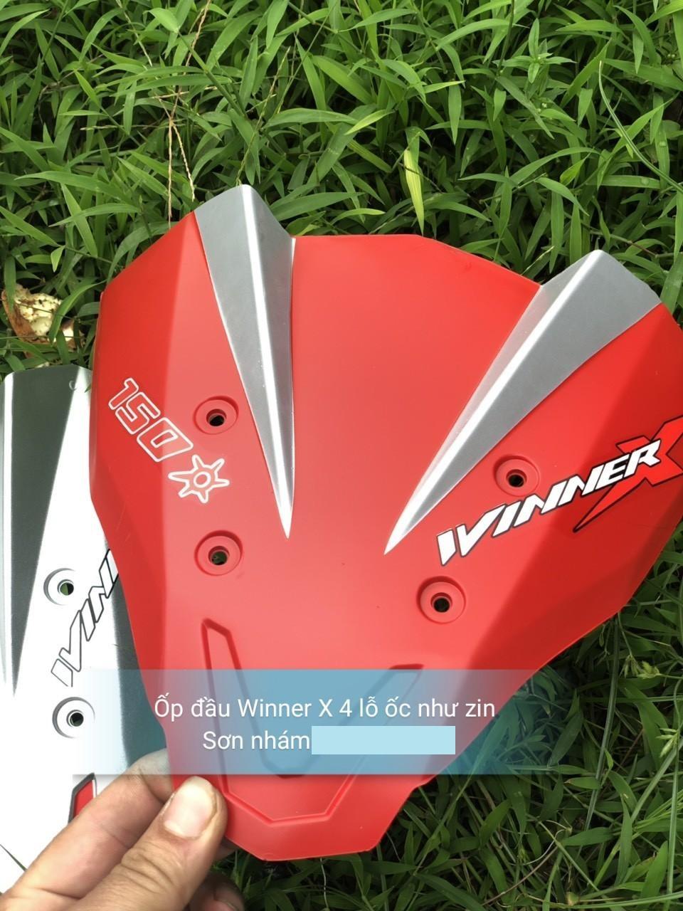 Ốp đầu winner X sơn nhám 4 lỗ ốc zin 2 sừng