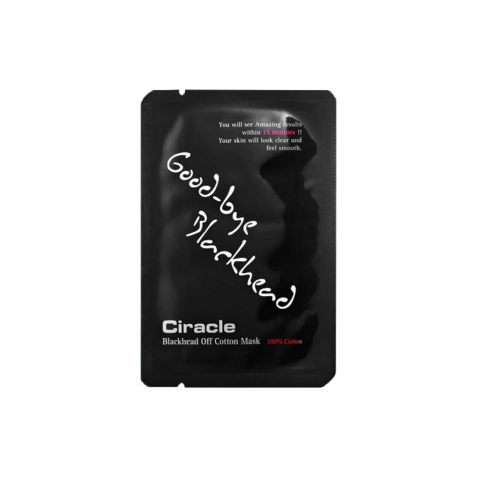 Miếng Đẩy Mụn Đầu Đen Ciracle Goodbye Blackhead Off Cotton Mask 5ml