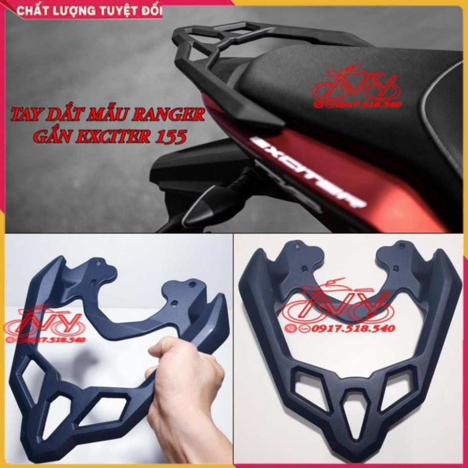 Tay dắt kiểu ranger cho exciter 155 nhôm đúc chắc chắn
