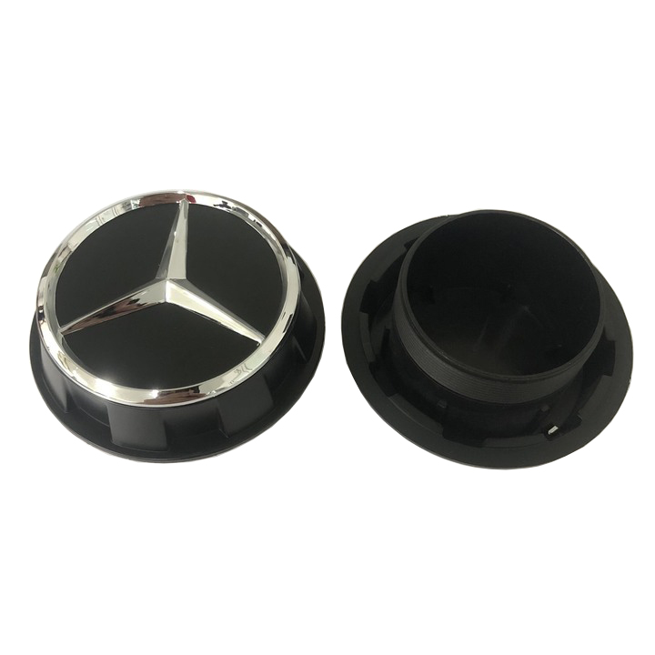 1 chiếc Logo chụp mâm, ốp lazang bánh xe ô tô Mercedes và Maybach TY-75