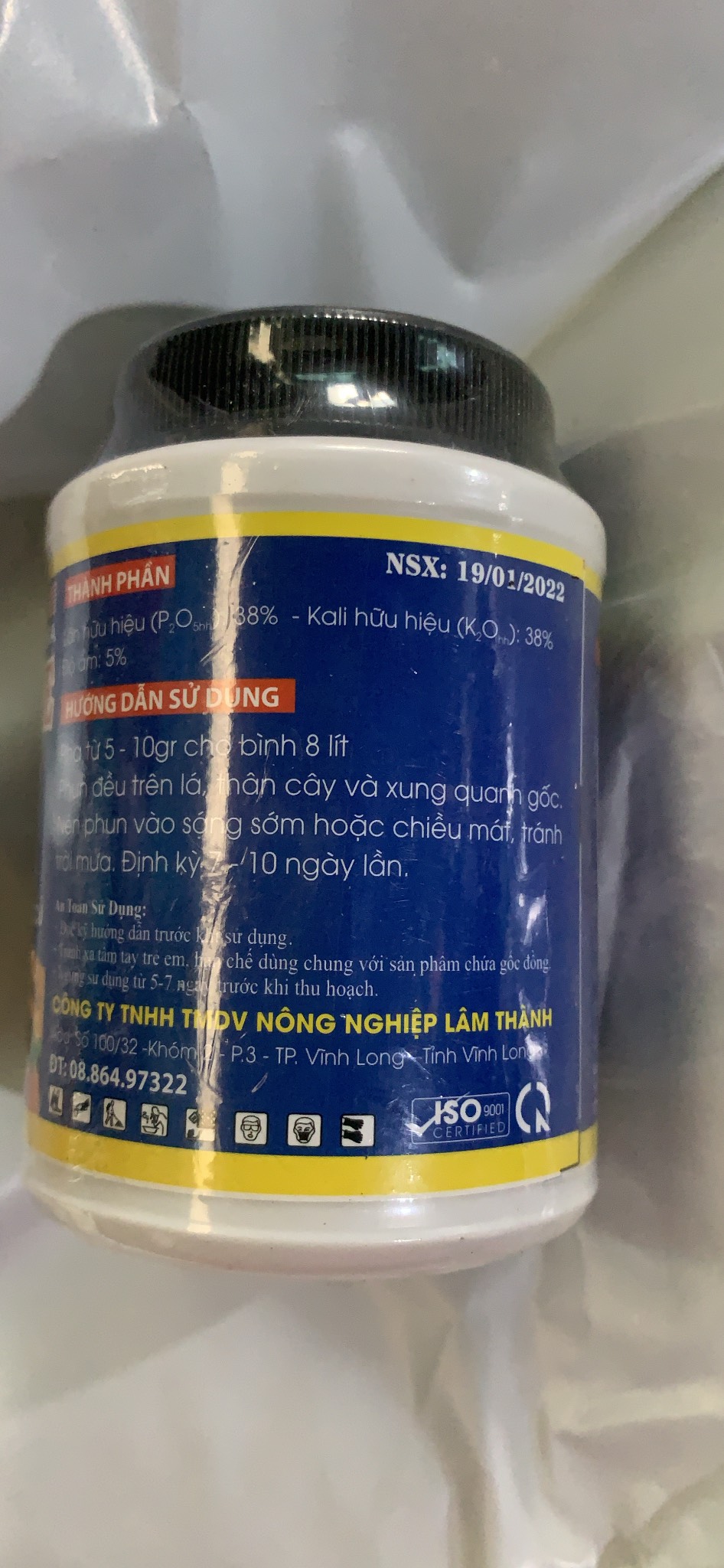 PHÂN NPK 0-40-40+TE KÍCH THÍCH RA HOA  Lọ 100gr TD