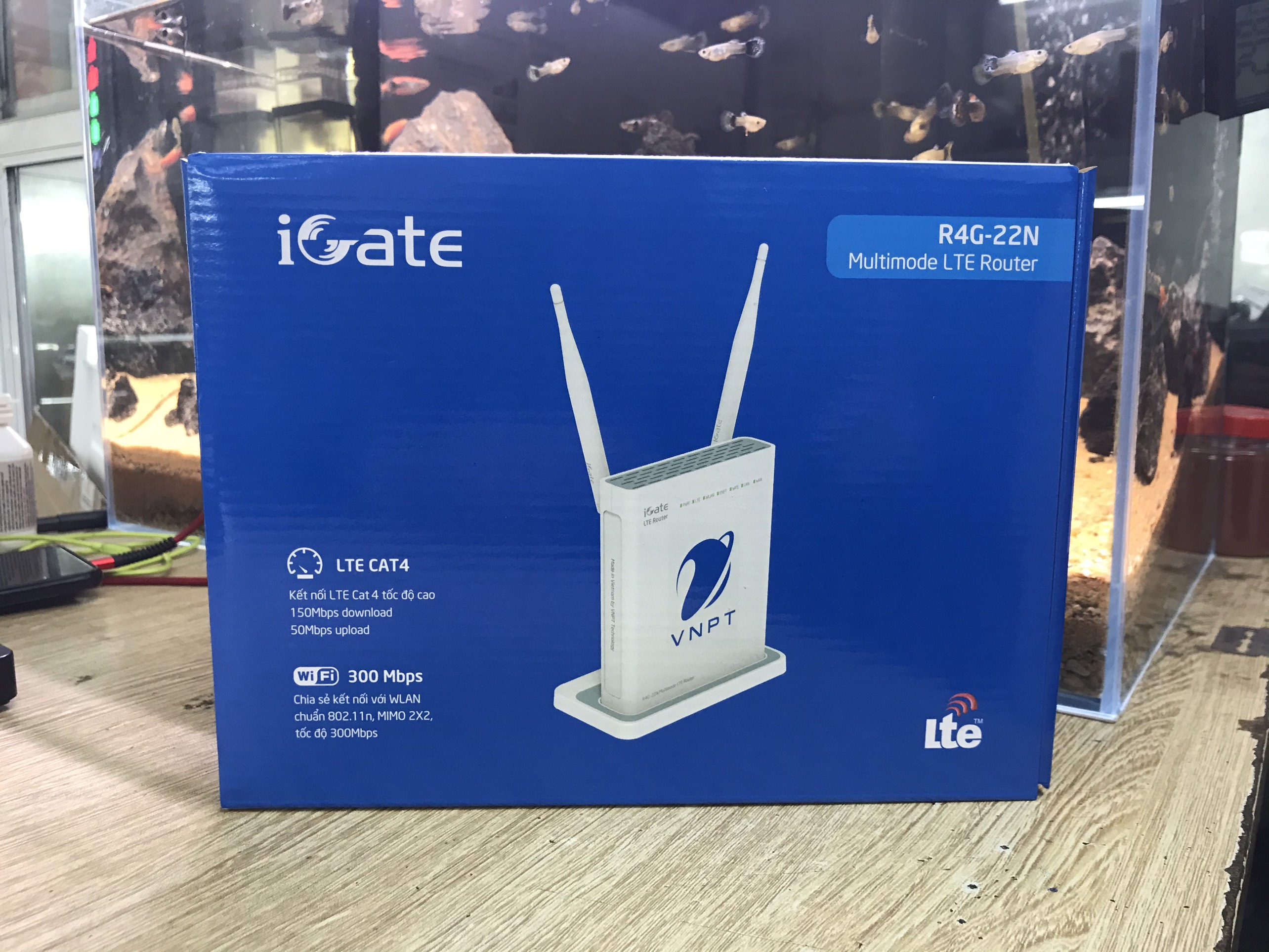 Bộ phát Wi-Fi Từ Sim 4G VNPT iGate R4G 22N-01