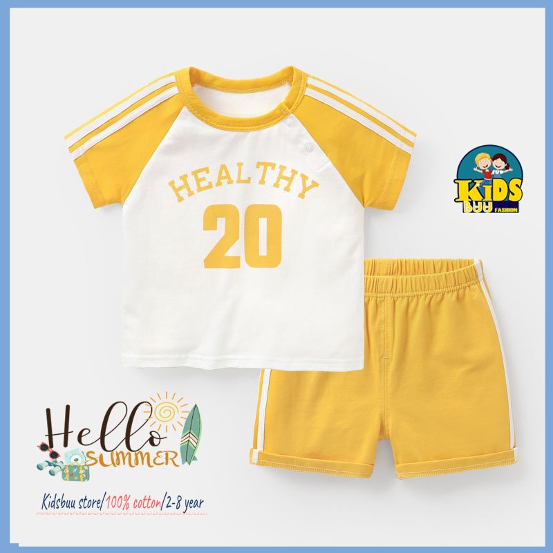 Đồ Bộ cộc tay KUTE PANDA duy nhất ở shop cho Bé Trai,Gái Vải Cotton 100%, dáng thể thao, thoáng mát