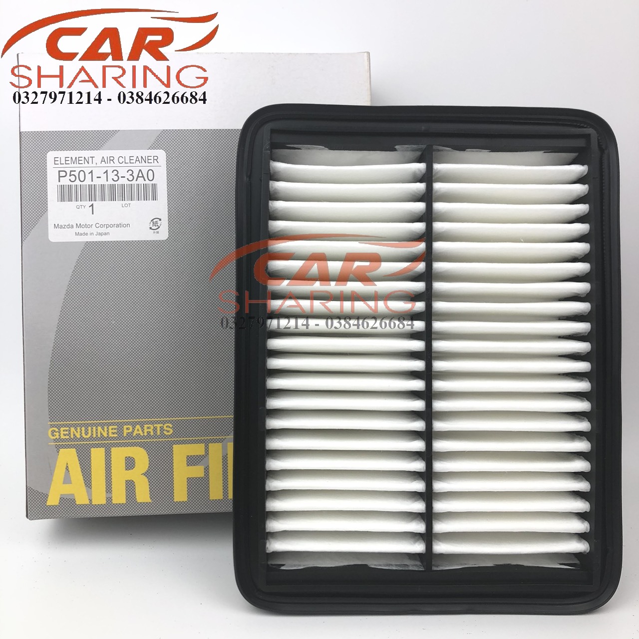 Lọc gió động cơ Mazda 3 ALLNEW máy 1.5 , Mazda 2 ALNEW xài chung mã PE07-13-3A0 , ĐỜI XE 2015 ĐẾN 19, 20 đến nay mã S801-13-3A0