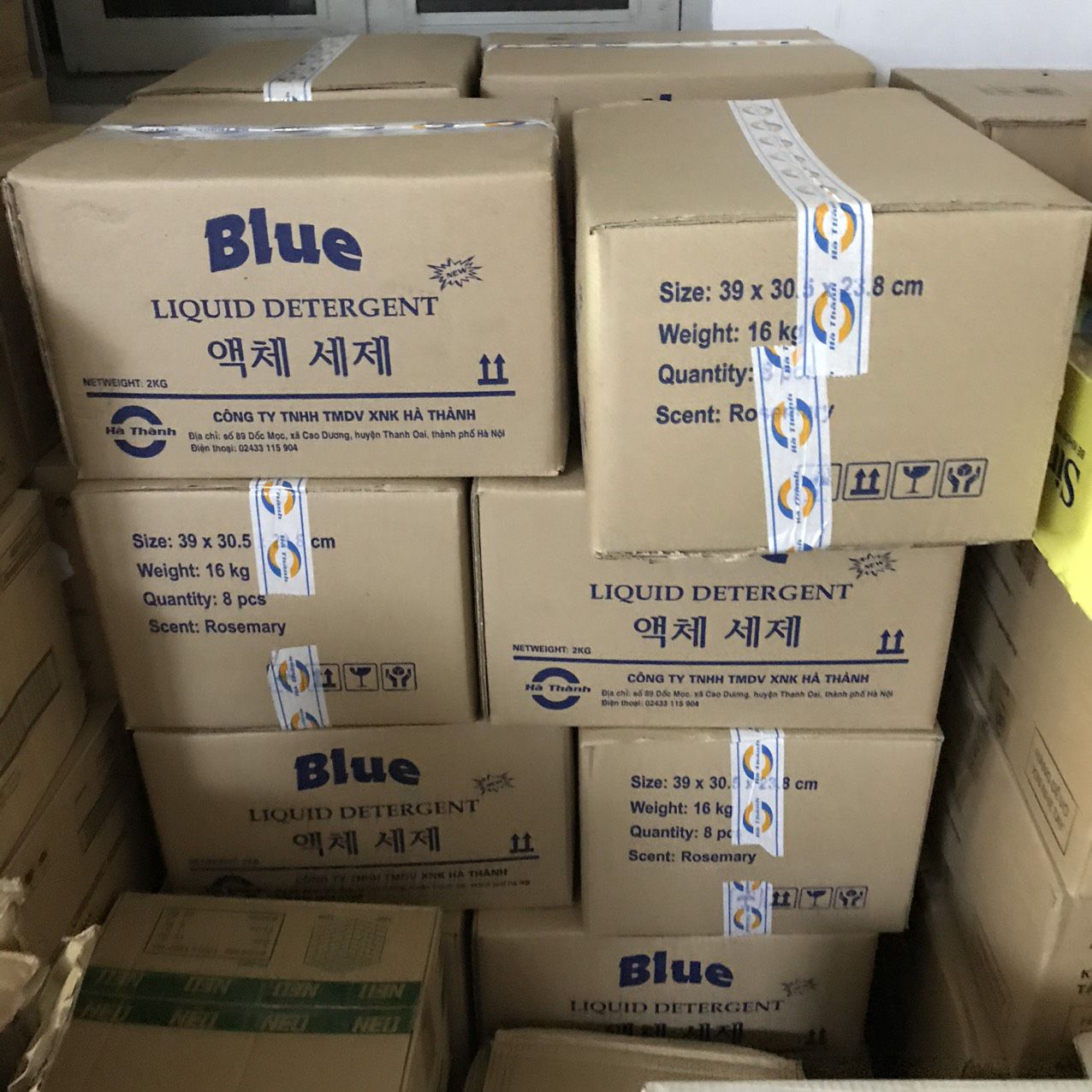 [HCM] COMBO 2 gói nước giặt BLUE HÀN QUỐC