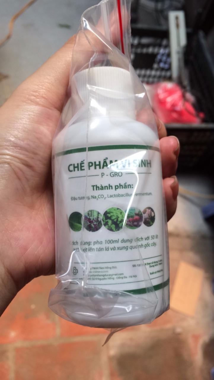 COMBO 2 LỌ CHẾ PHẨM SINH HỌC P-GRO