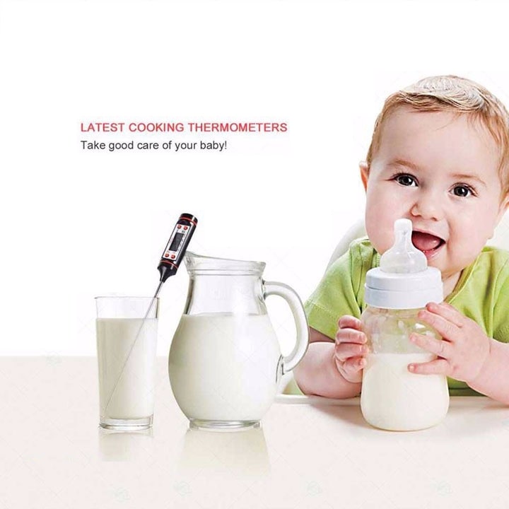 [HCM]Que đo nhiệt độ nước thức ăn