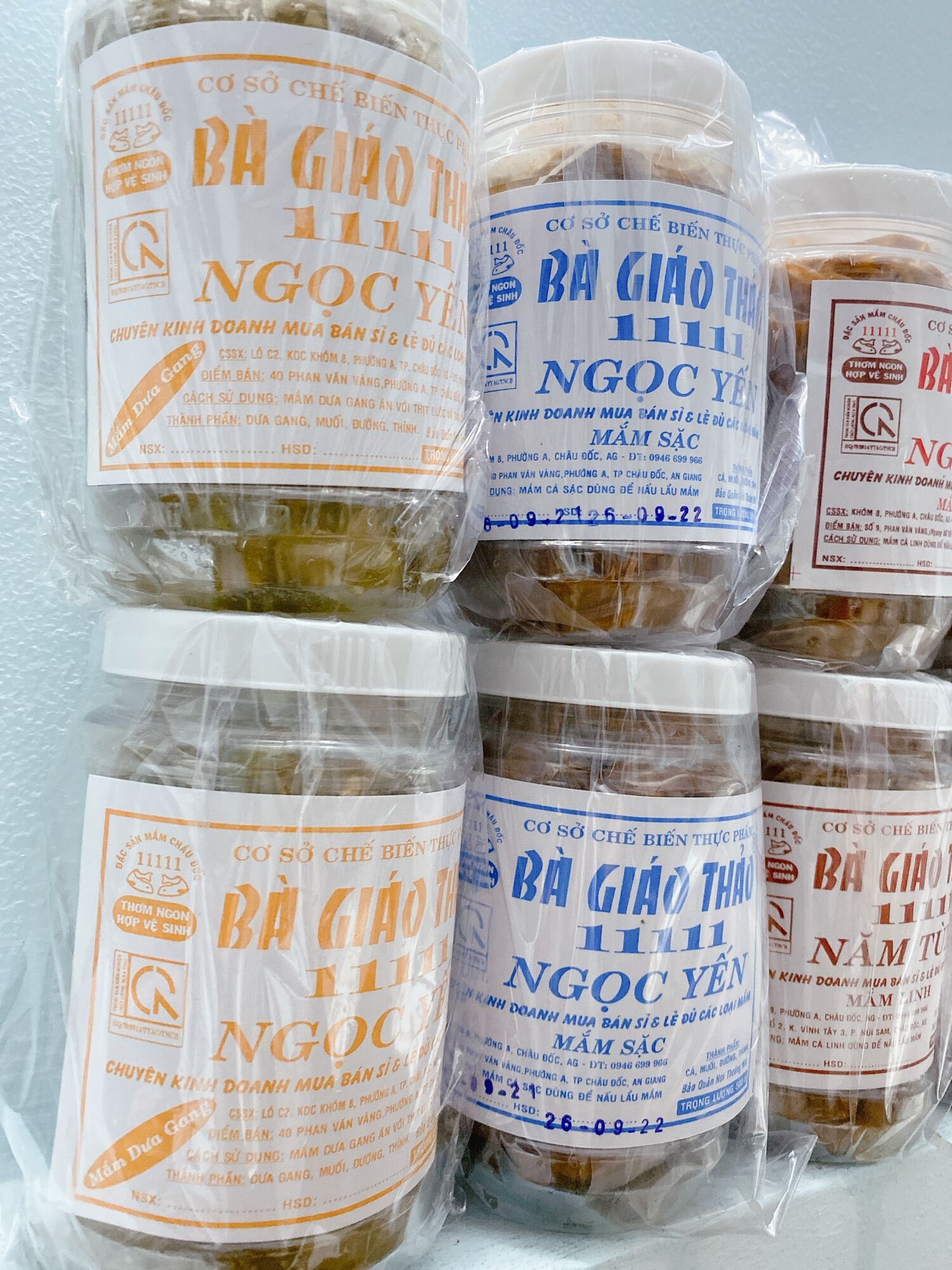 Dưa mắm, mắm dưa gang Châu Đốc chính hiệu (hũ 500gr)
