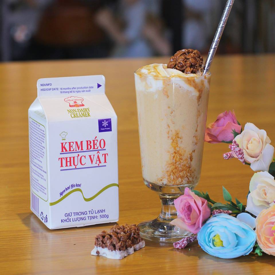 Kem béo thực vật hộp 500g