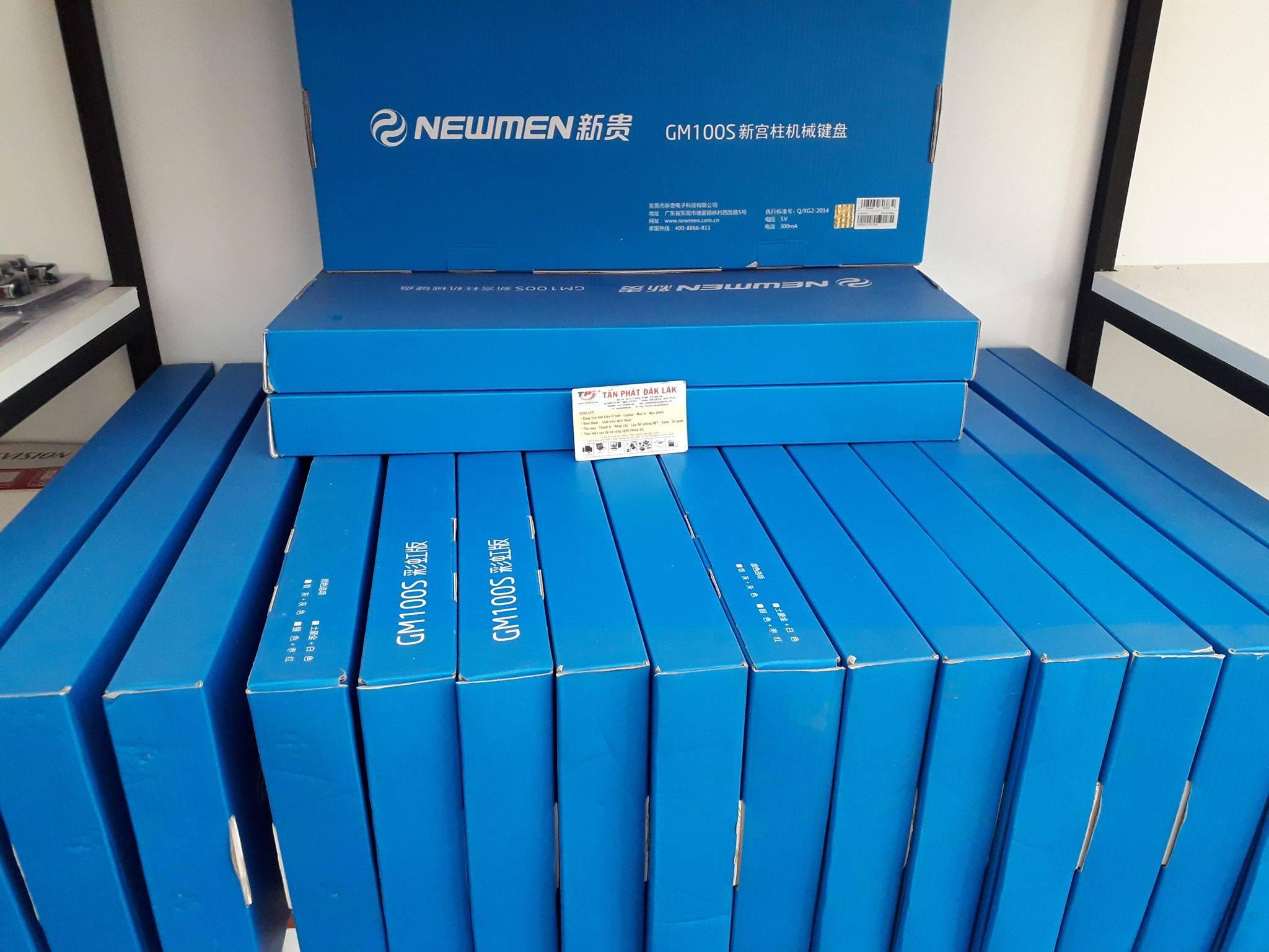 BÀN PHÍM BÁN CƠ GAMING NEWMEN GM100S