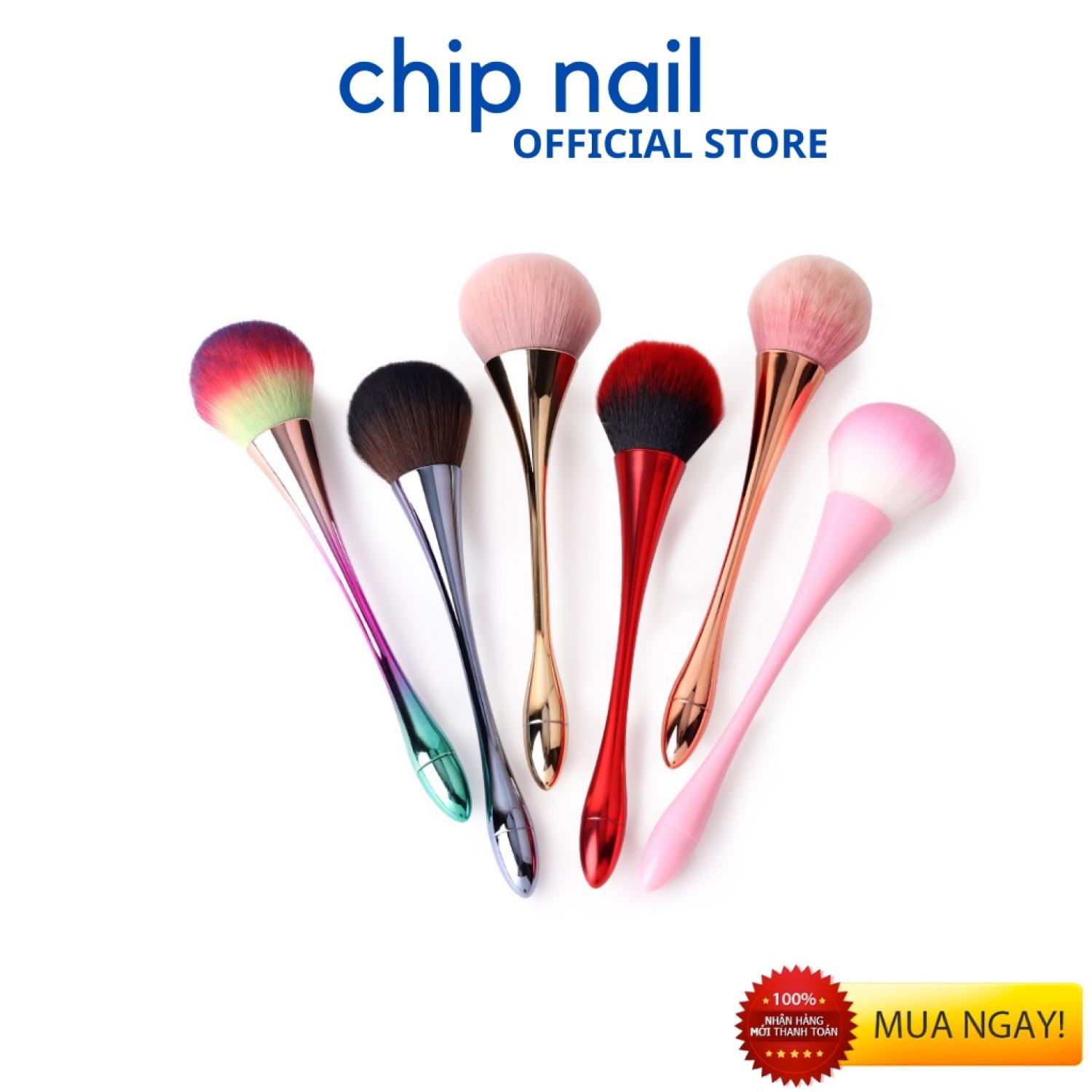 Chổi phủi bụi nail cán dài đẹp