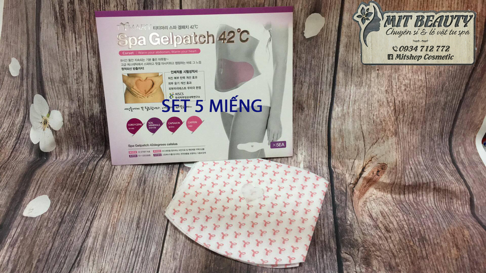 [HCM][CHÍNH HÃNG] MIẾNG DÁN TAN MỠ SPA GELPATCH GEL PATCH 42°C HÀN QUỐC - SIÊU PHẨM PHÁ TAN MỠ BỤNG 24/24