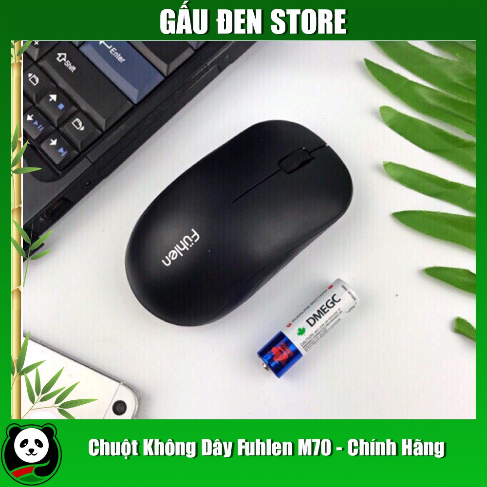 Chuột không dây fuhlen m70 - bảo hành 2 năm chất lượng đảm bảo an toàn đến sức khỏe người sử dụng cam kết hàng đúng mô tả