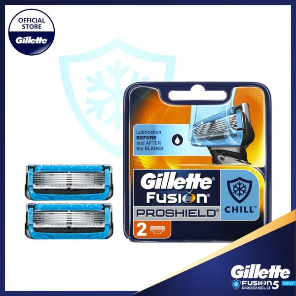 Lưỡi dao cạo râu Gillette Fusion5 Proshield Chill ( 2 lưỡi/vỉ ) nhập khẩu
