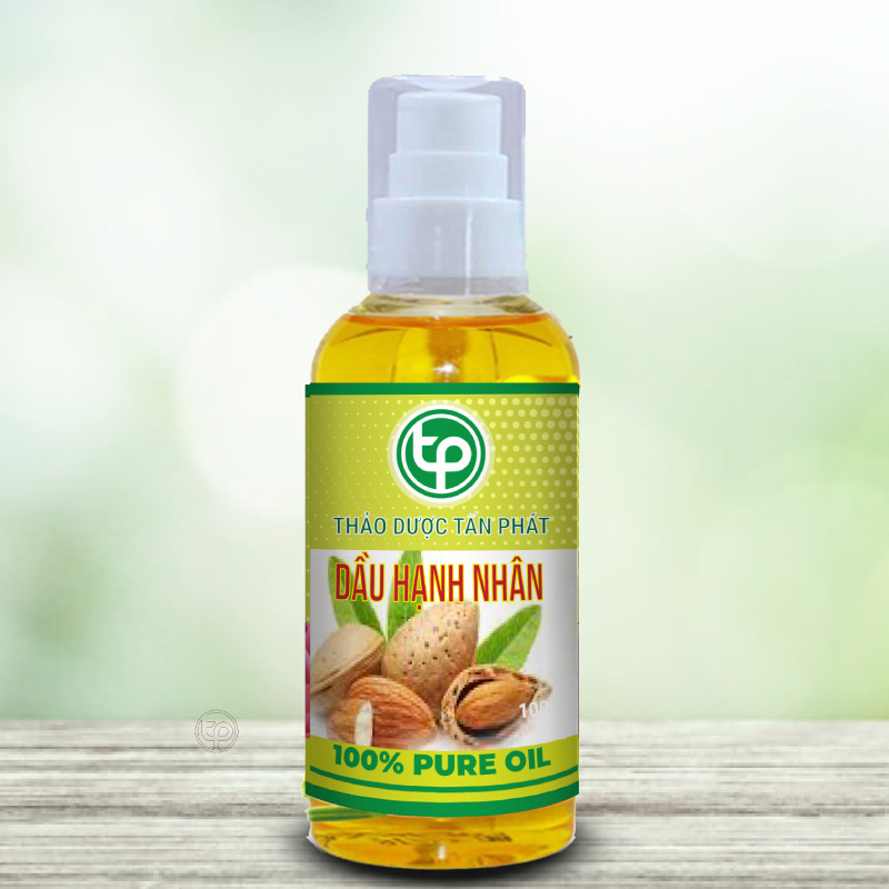 [HOT] Dầu hạnh nhân nguyên chất 100ml - Thảo Dược Tấn Phát