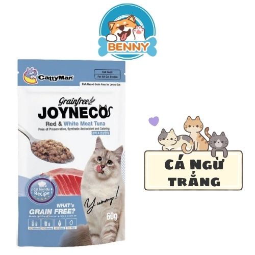Pate Cho Mèo Biếng Ăn JOYNECO - Gói 60G