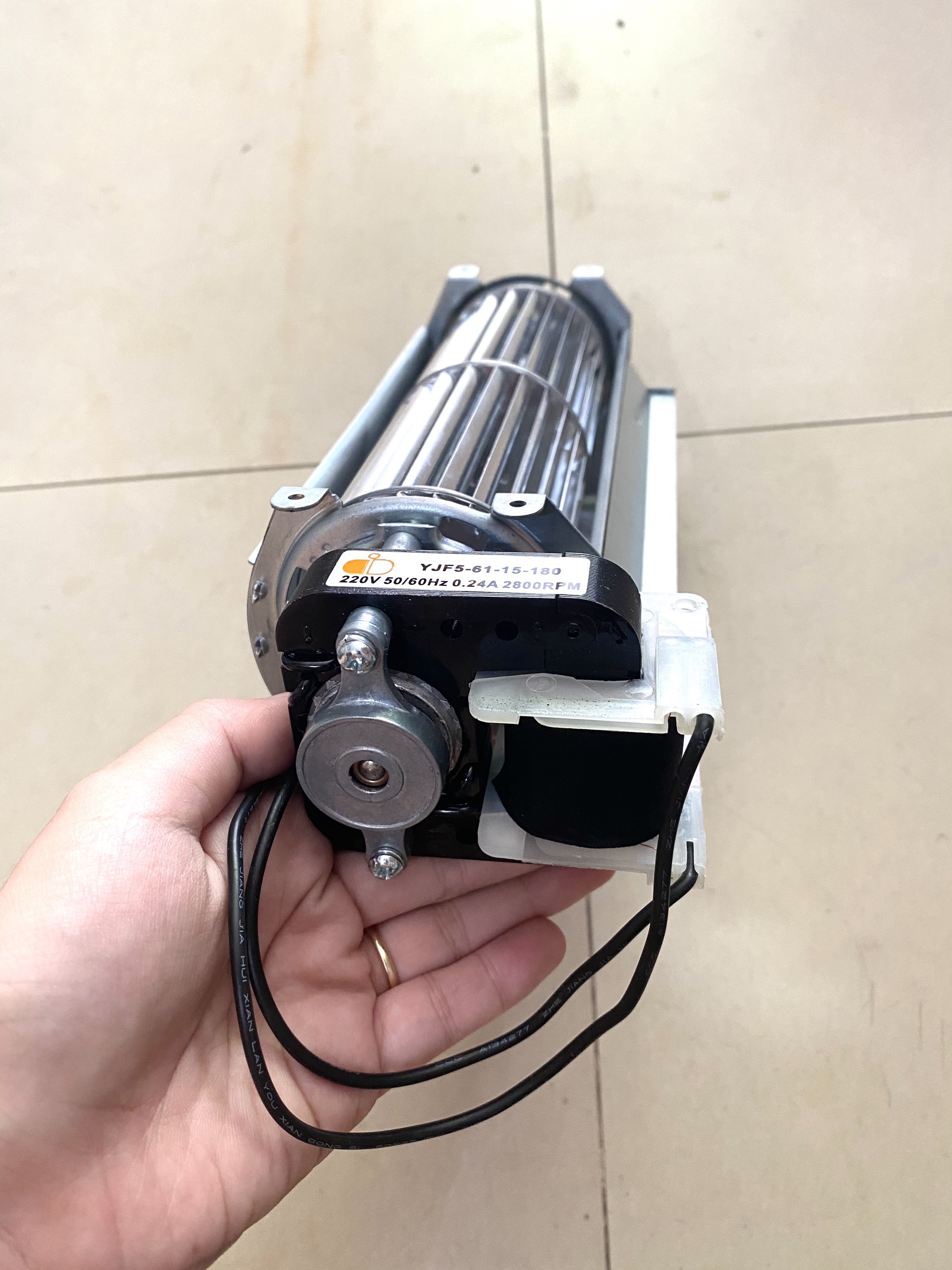 Quạt lồng sóc cho tủ mát loại 2T và 4T