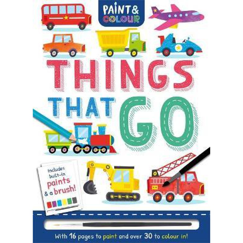 BOOKMEDI - Paint and Colour: Things That Go