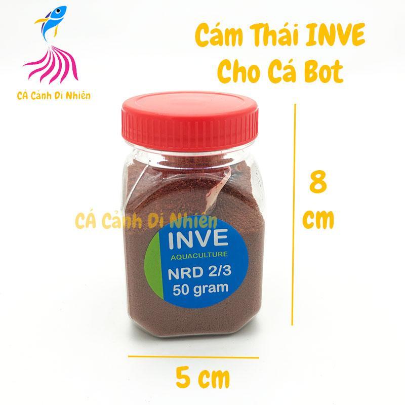 Thức ăn cho cá cảnh - Cám Thái INVE NRD 2/3 - 50 gram
