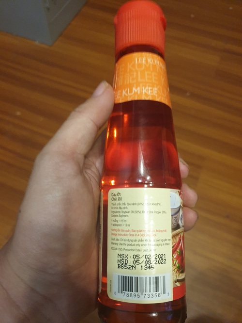 Dầu Ớt Lee Kum Kee 207ml