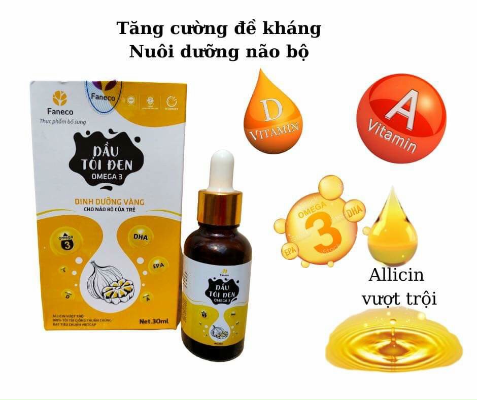 DẦU TỎI ĐEN OMEGA3
