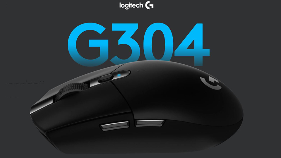 Chuột game không dây Logitech G304 Lightspeed, Hero Sensor max 12.000DPI