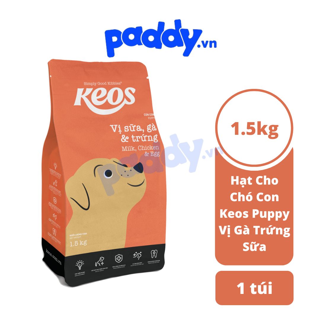 Thức Ăn Hạt Cho Chó Mọi Lứa Tuổi Keos