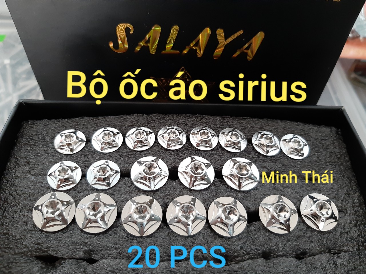 [HCM]ốc áo sirius salaya